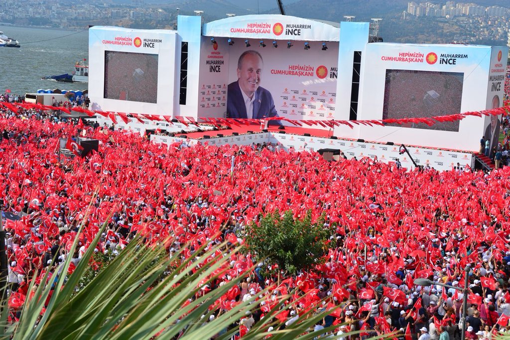 İnce'nin Gündoğdu mitingi