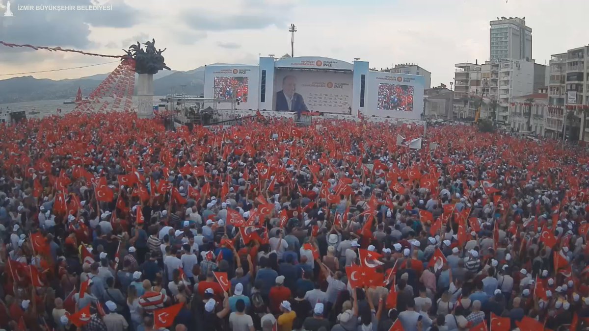 İnce'nin Gündoğdu mitingi