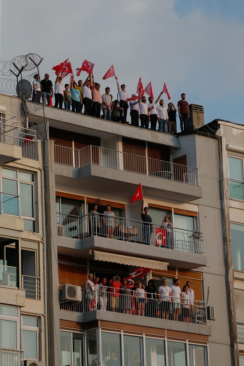 Gündoğdu'da 'İnce' fırtına