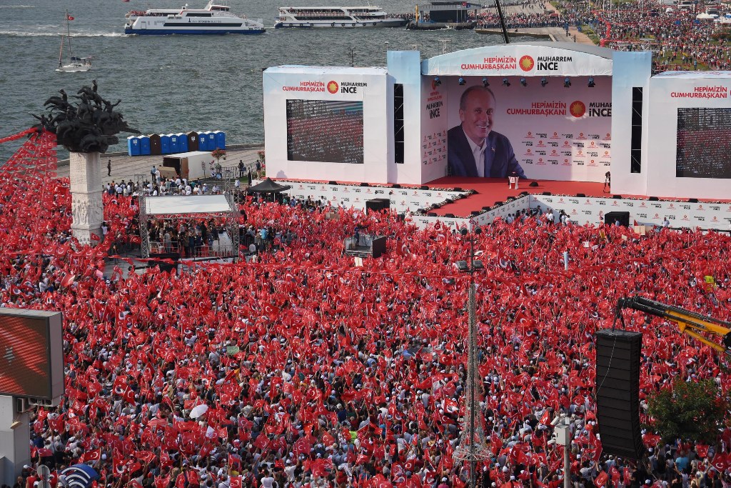 İnce'nin Gündoğdu mitingi