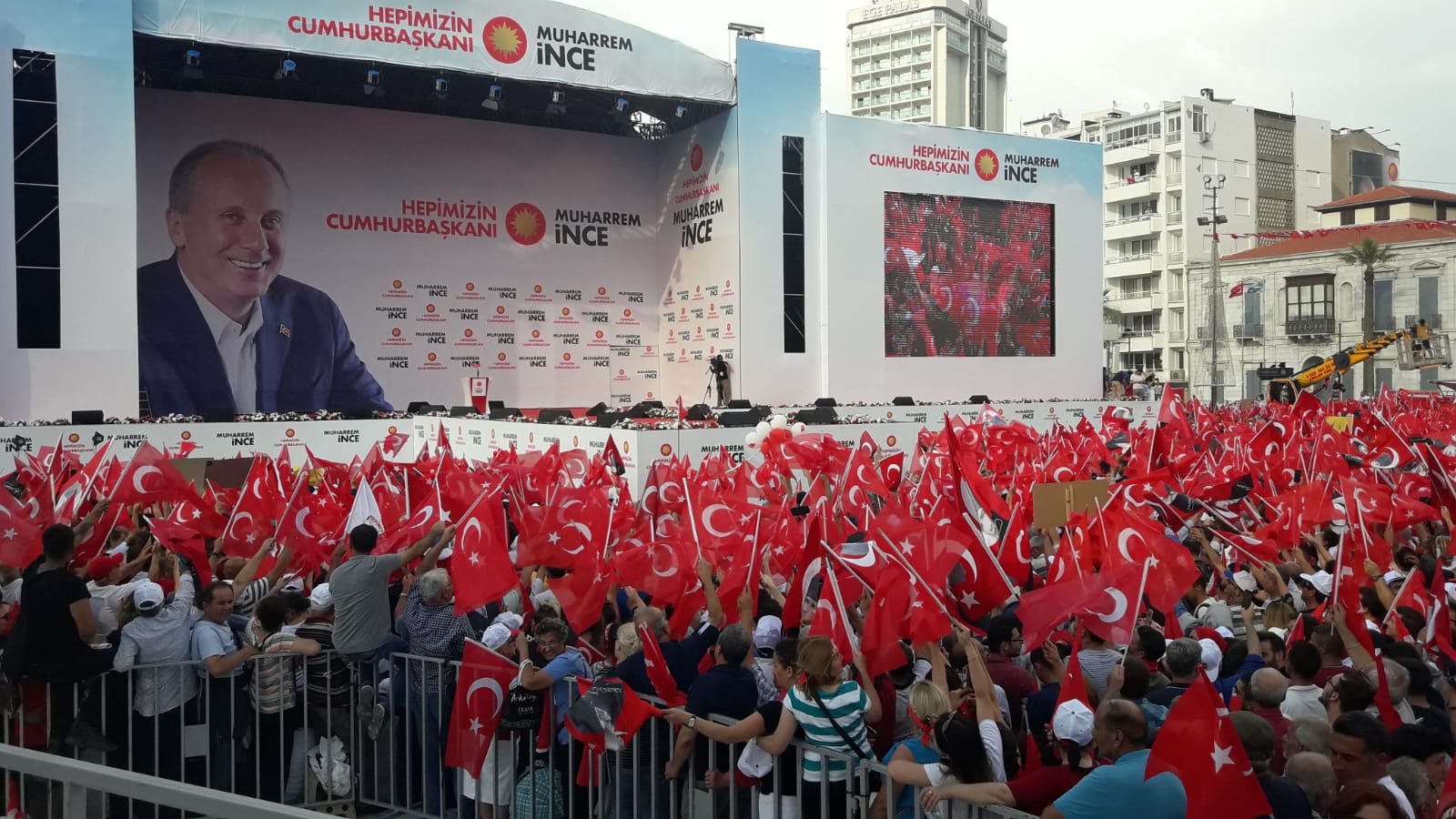 İnce'nin Gündoğdu mitingi