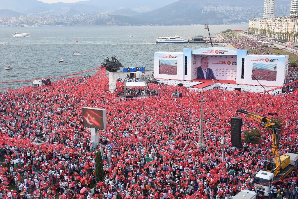 İnce'nin Gündoğdu mitingi