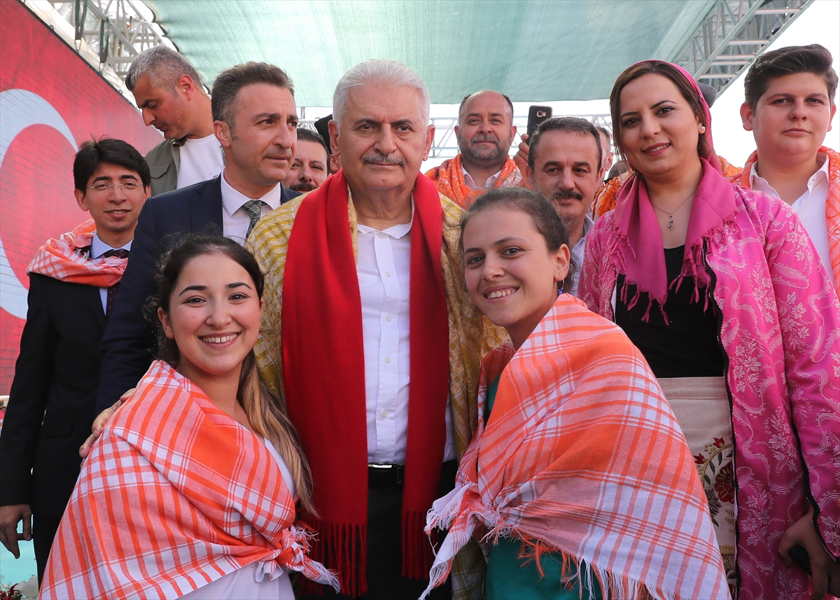 Başbakan Yıldırım Yörük Şöleni'ne katıldı