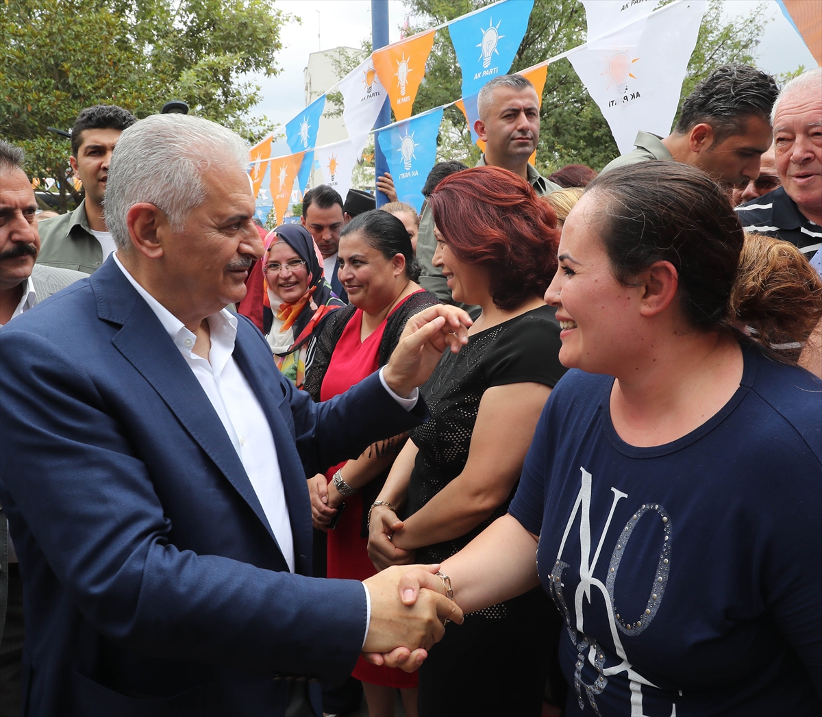 Başbakan Yıldırım Menderes'te