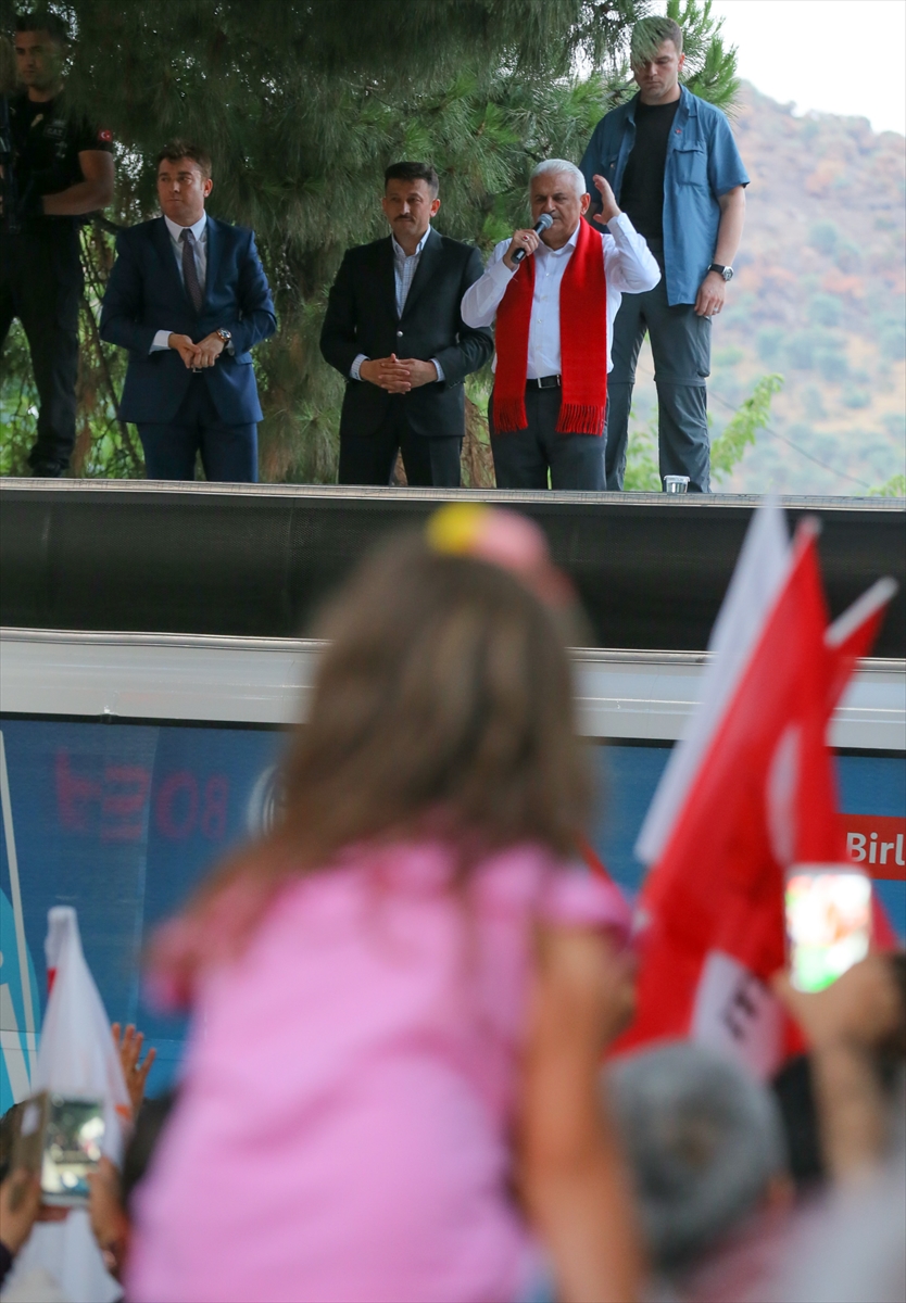 Başbakan Yıldırım'ın Torbalı ve Bayındır mitingi