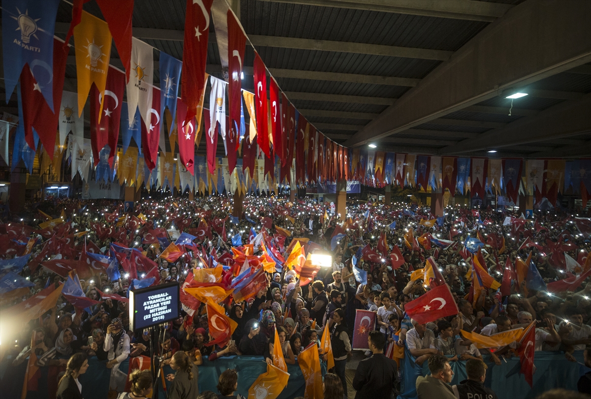 Başbakan Yıldırım'ın Torbalı ve Bayındır mitingi