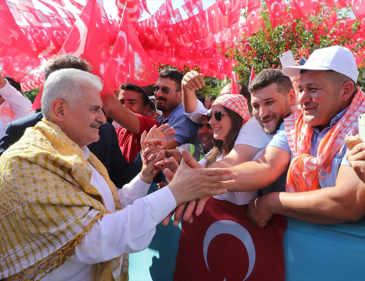 Başbakan Yıldırım Yörük Şöleni'ne katıldı