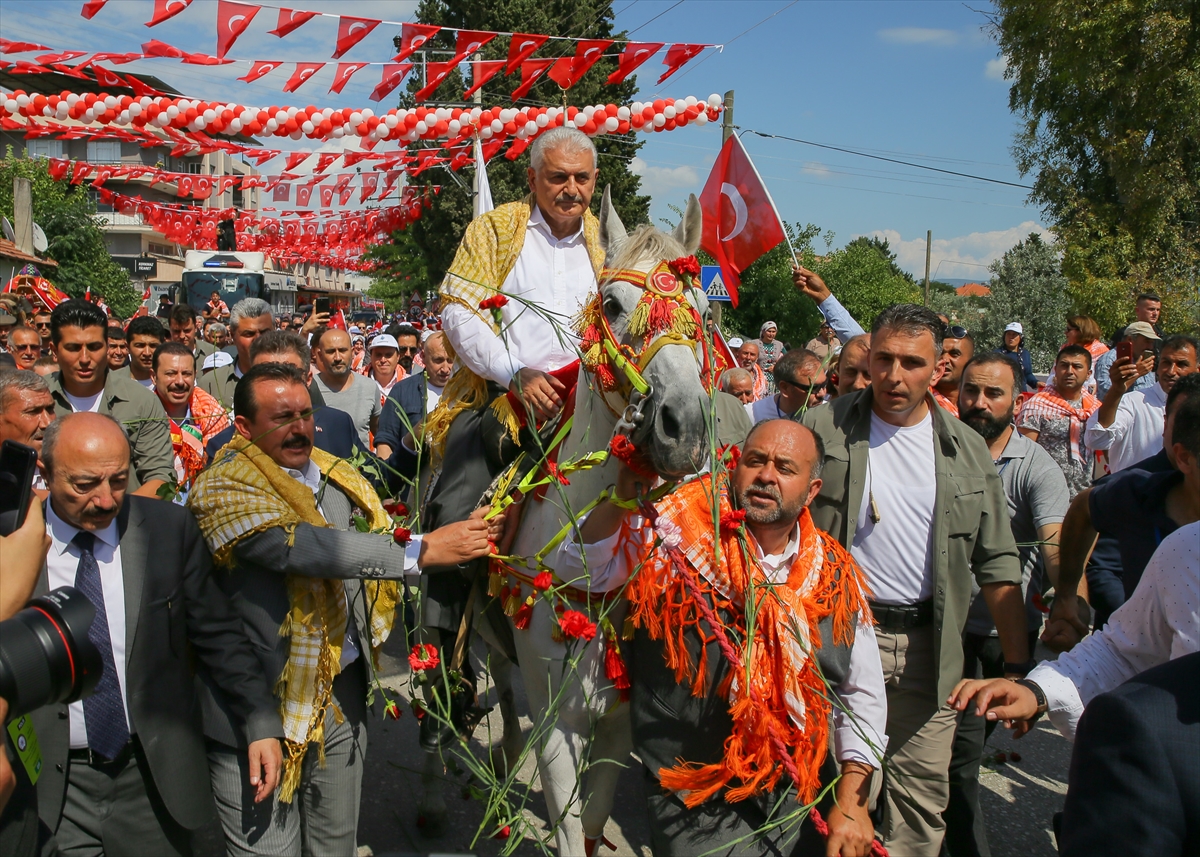 Başbakan Yıldırım Yörük Şöleni'ne katıldı