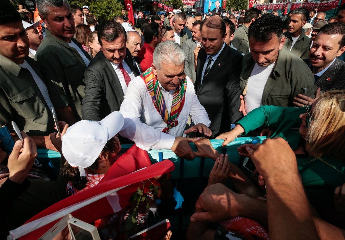 Başbakan Yıldırım Yörük Şöleni'ne katıldı
