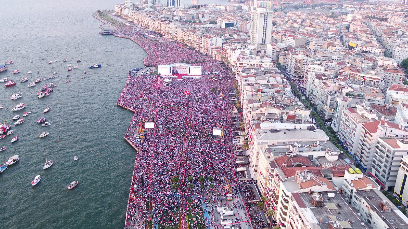 Gündoğdu'da 'İnce' fırtına