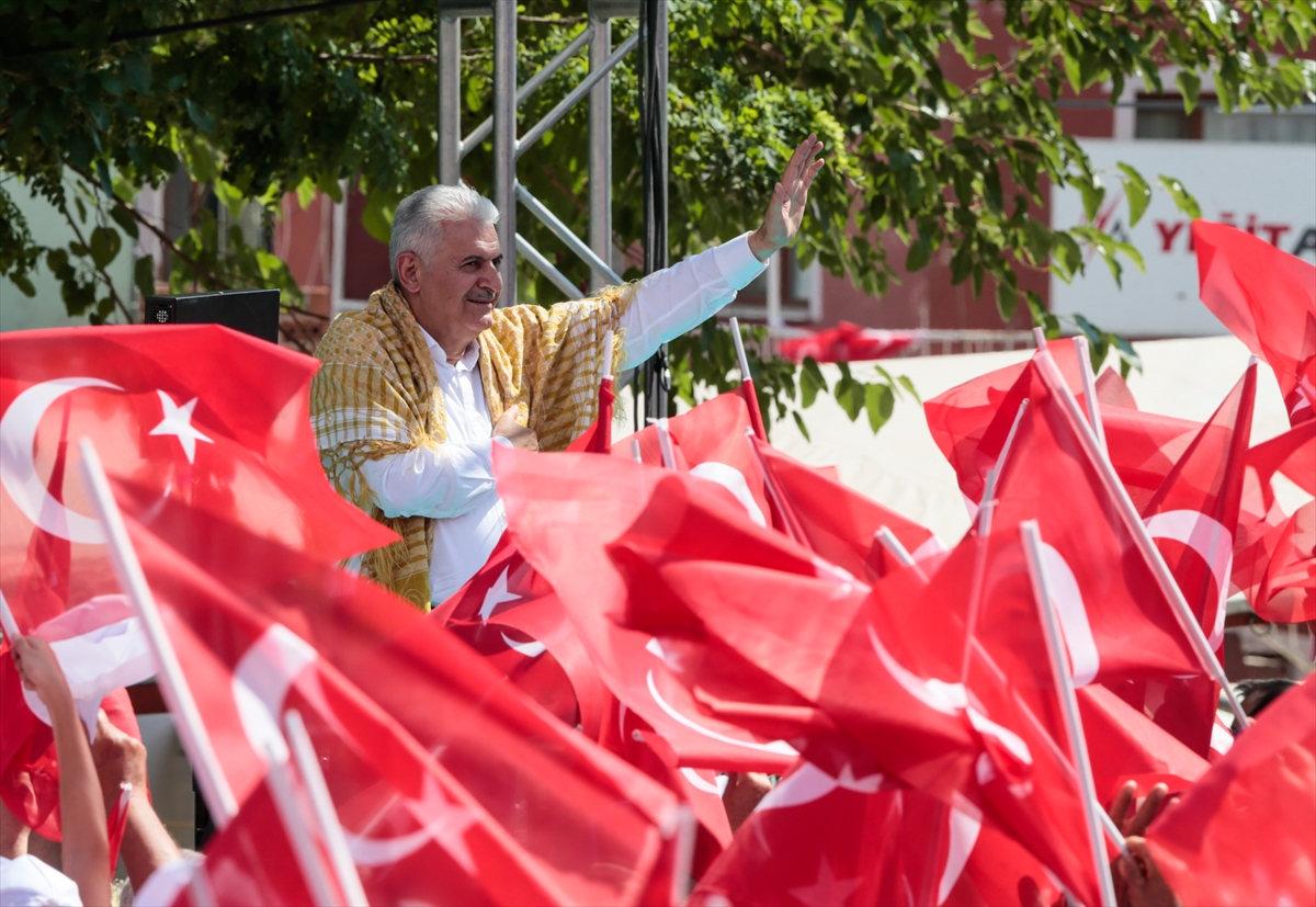 Başbakan Yıldırım Yörük Şöleni'ne katıldı