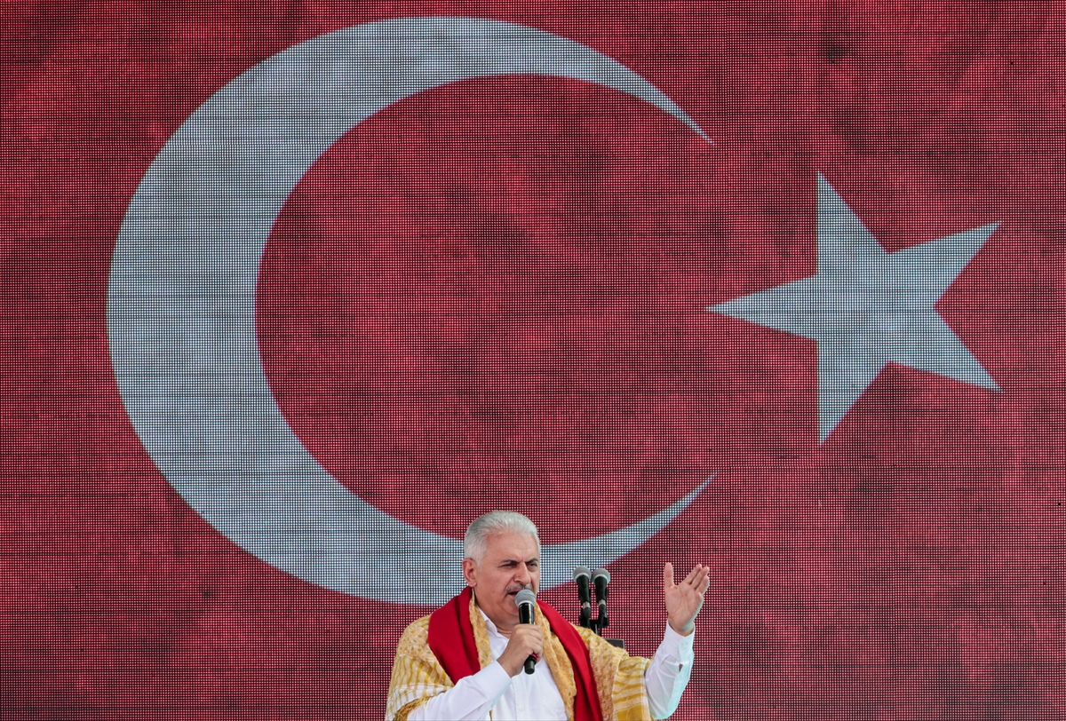 Başbakan Yıldırım Yörük Şöleni'ne katıldı