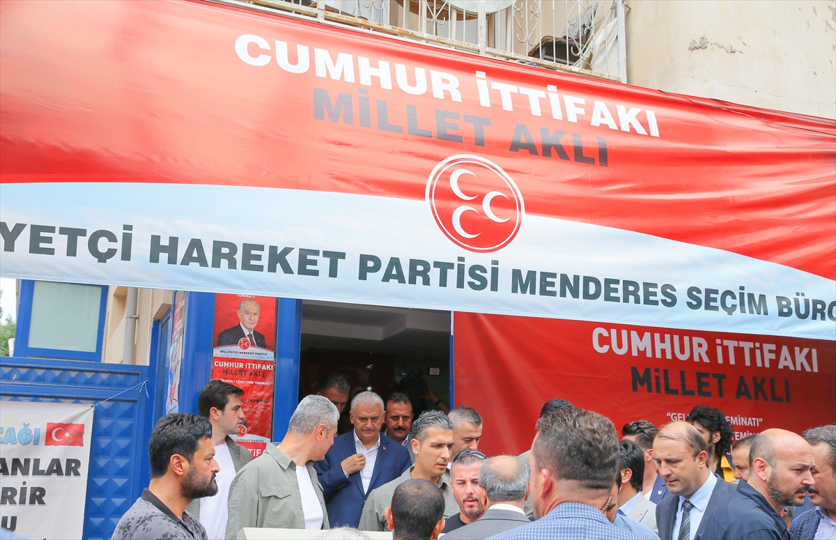 Başbakan Yıldırım Menderes'te