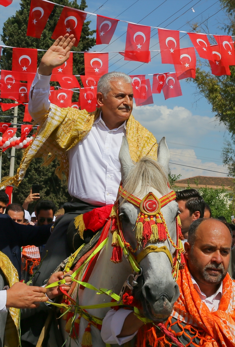 Başbakan Yıldırım Yörük Şöleni'ne katıldı