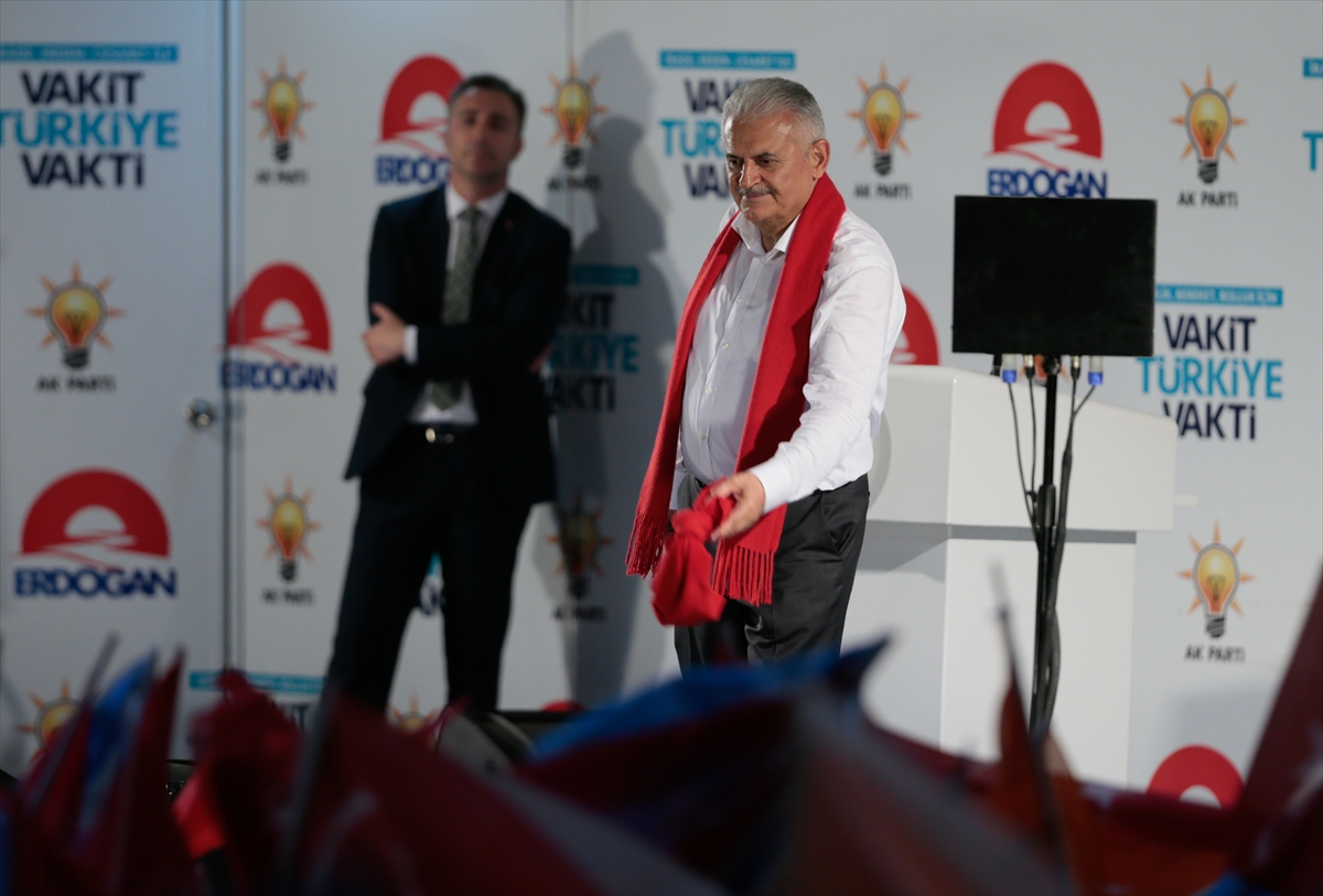 Başbakan Yıldırım'ın Torbalı ve Bayındır mitingi