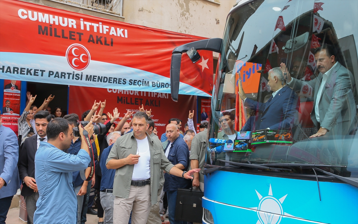 Başbakan Yıldırım Menderes'te
