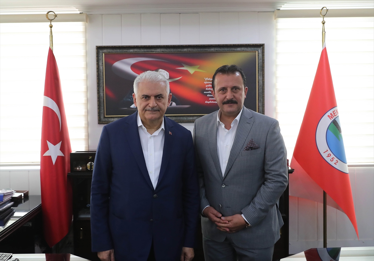 Başbakan Yıldırım Menderes'te