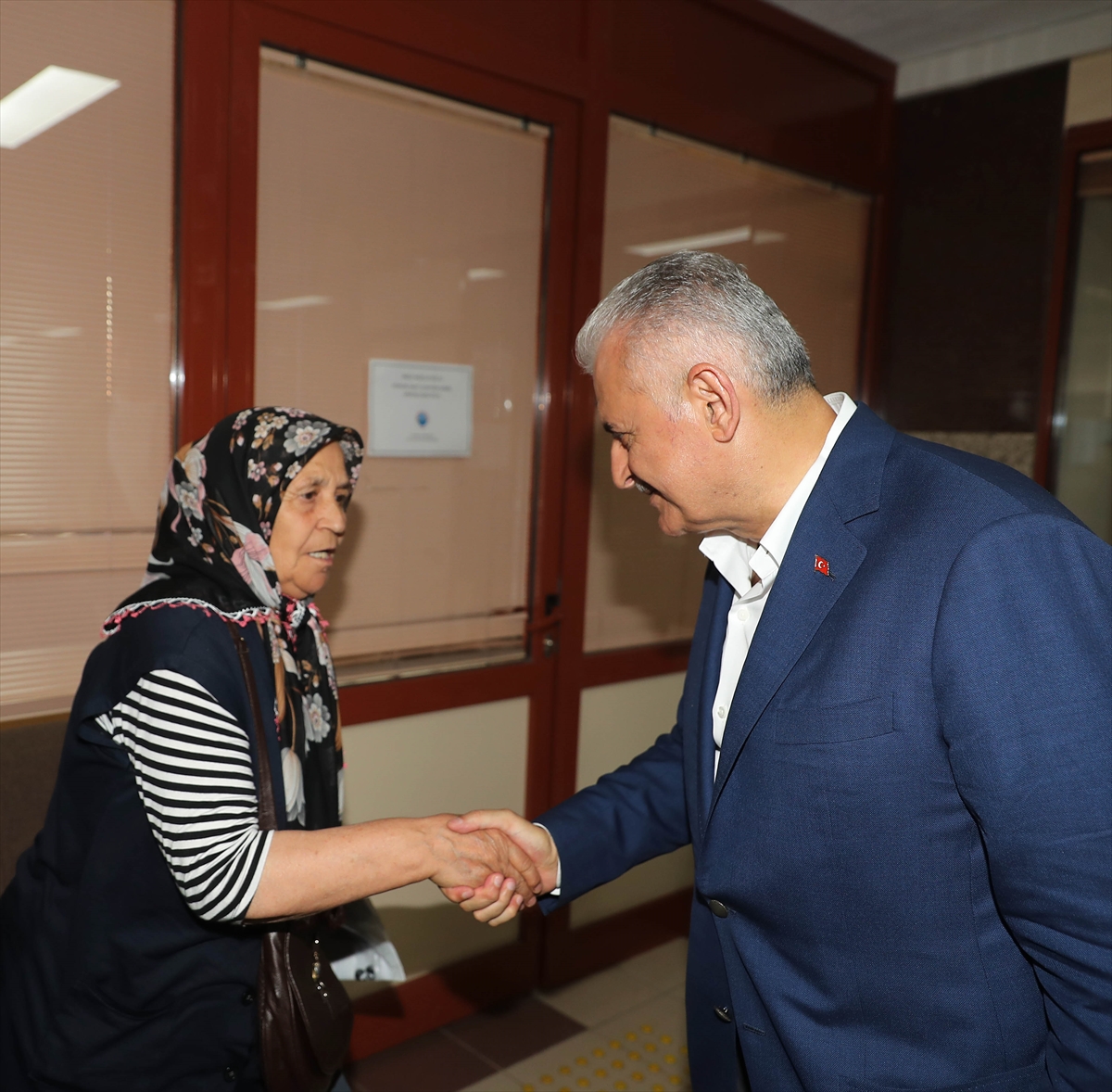 Başbakan Yıldırım Menderes'te