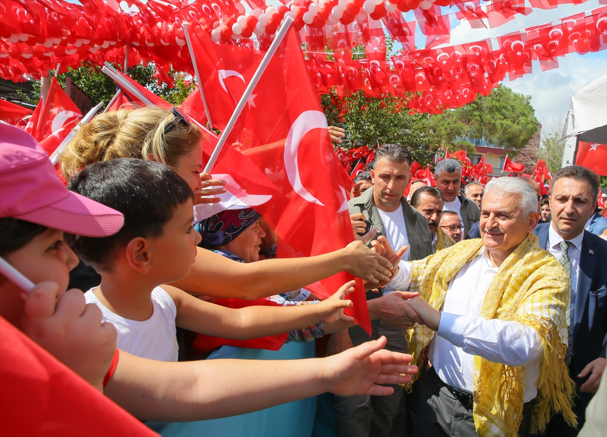 Başbakan Yıldırım Yörük Şöleni'ne katıldı