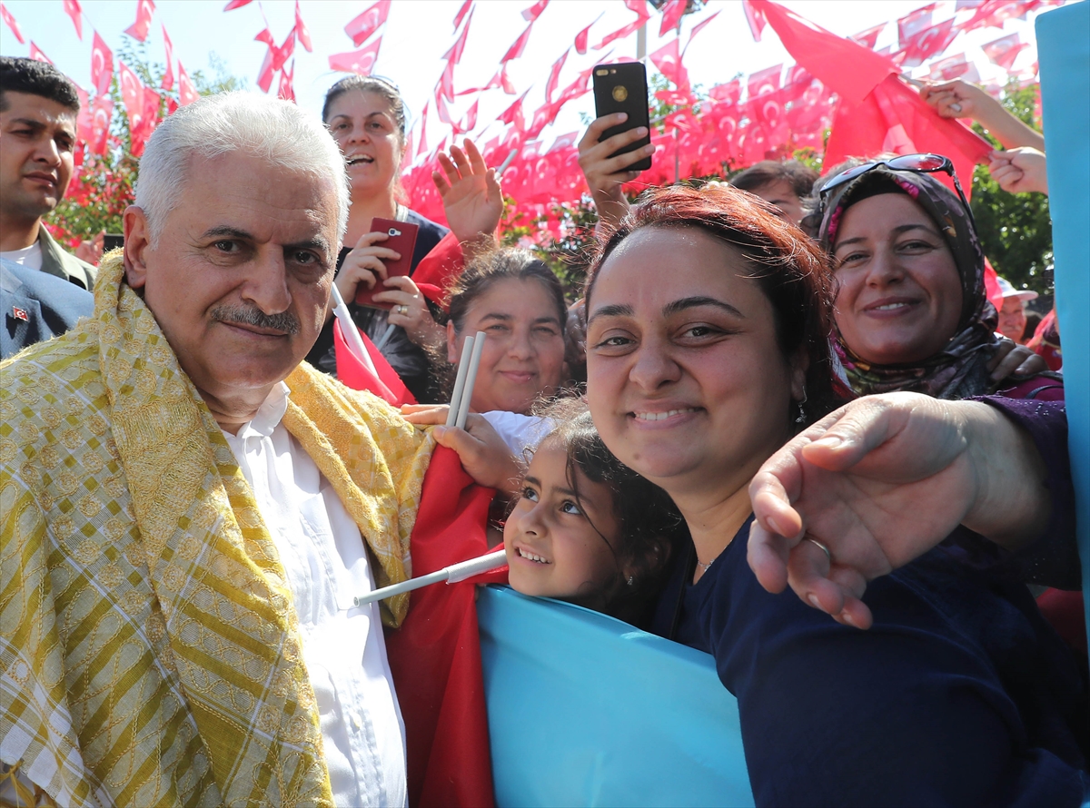 Başbakan Yıldırım Yörük Şöleni'ne katıldı