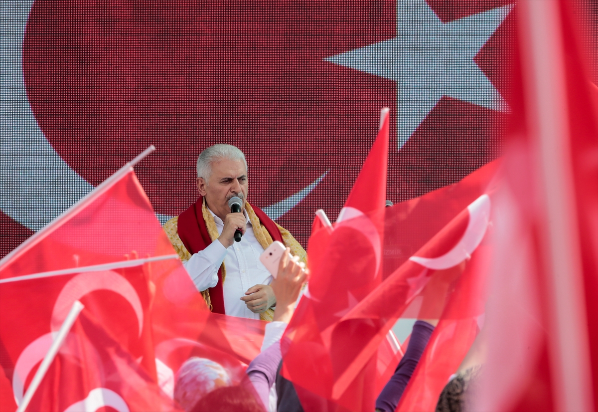 Başbakan Yıldırım Yörük Şöleni'ne katıldı