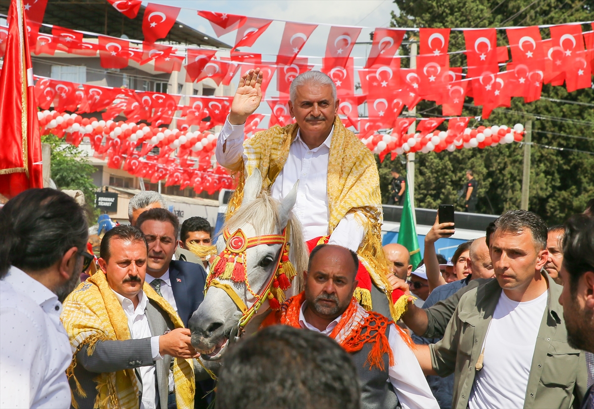 Başbakan Yıldırım Yörük Şöleni'ne katıldı