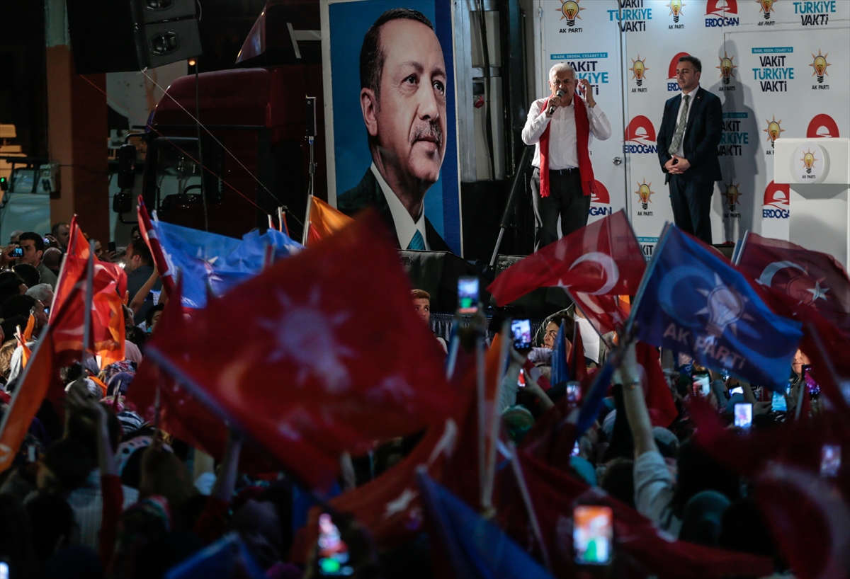 Başbakan Yıldırım'ın Torbalı ve Bayındır mitingi