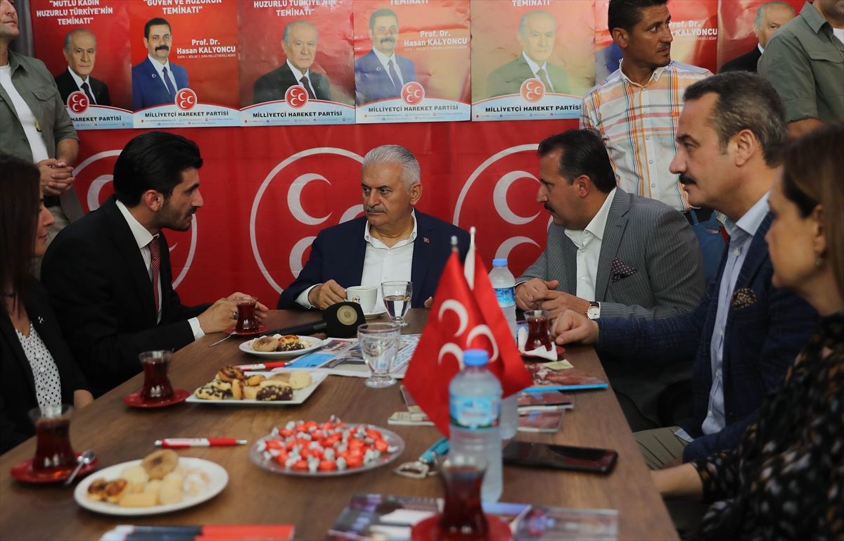 Başbakan Yıldırım Menderes'te