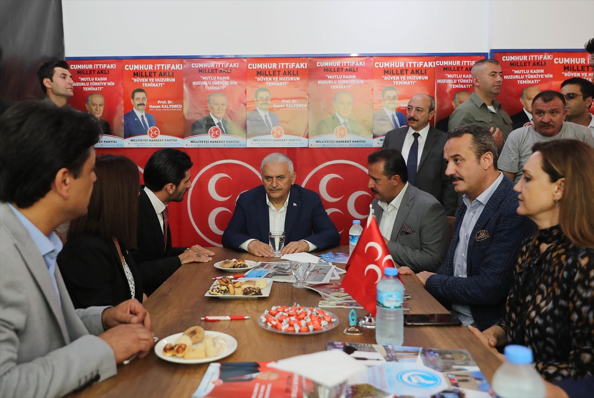 Başbakan Yıldırım Menderes'te