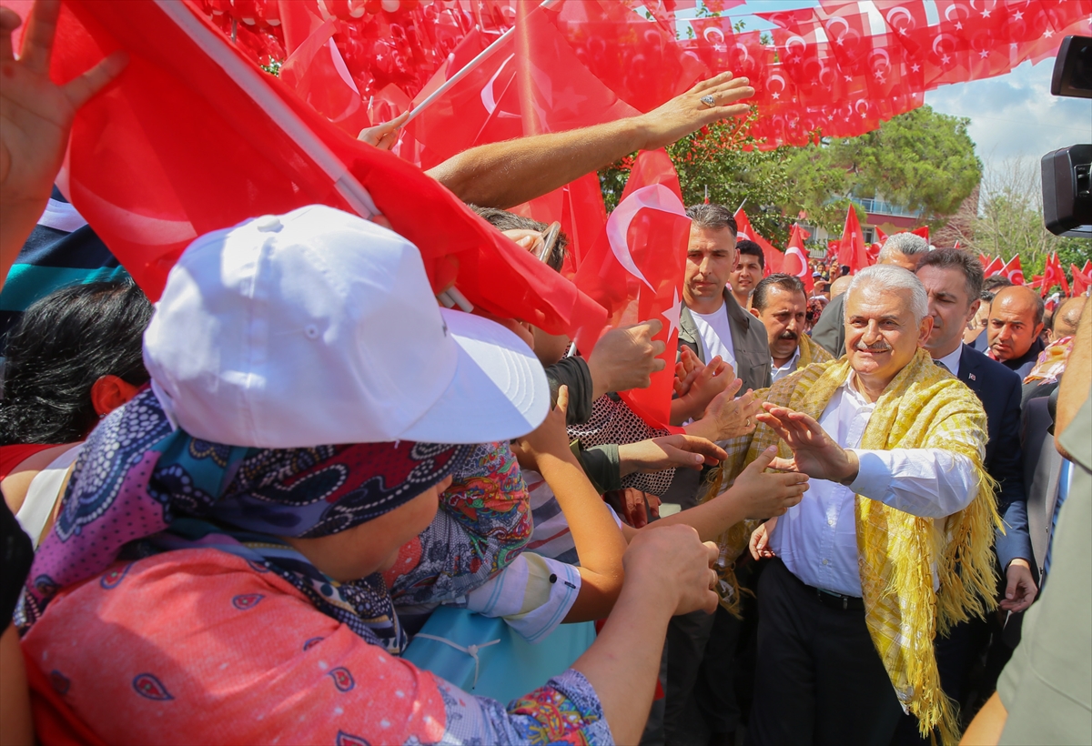 Başbakan Yıldırım Yörük Şöleni'ne katıldı