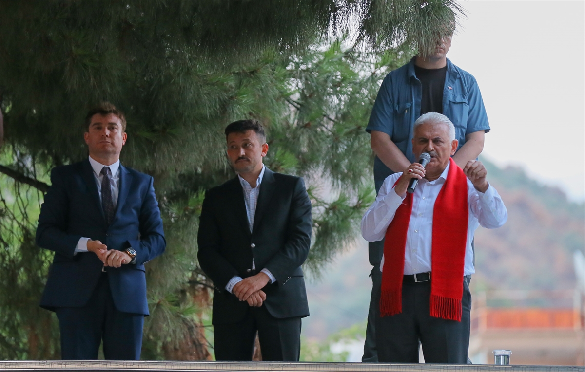 Başbakan Yıldırım'ın Torbalı ve Bayındır mitingi