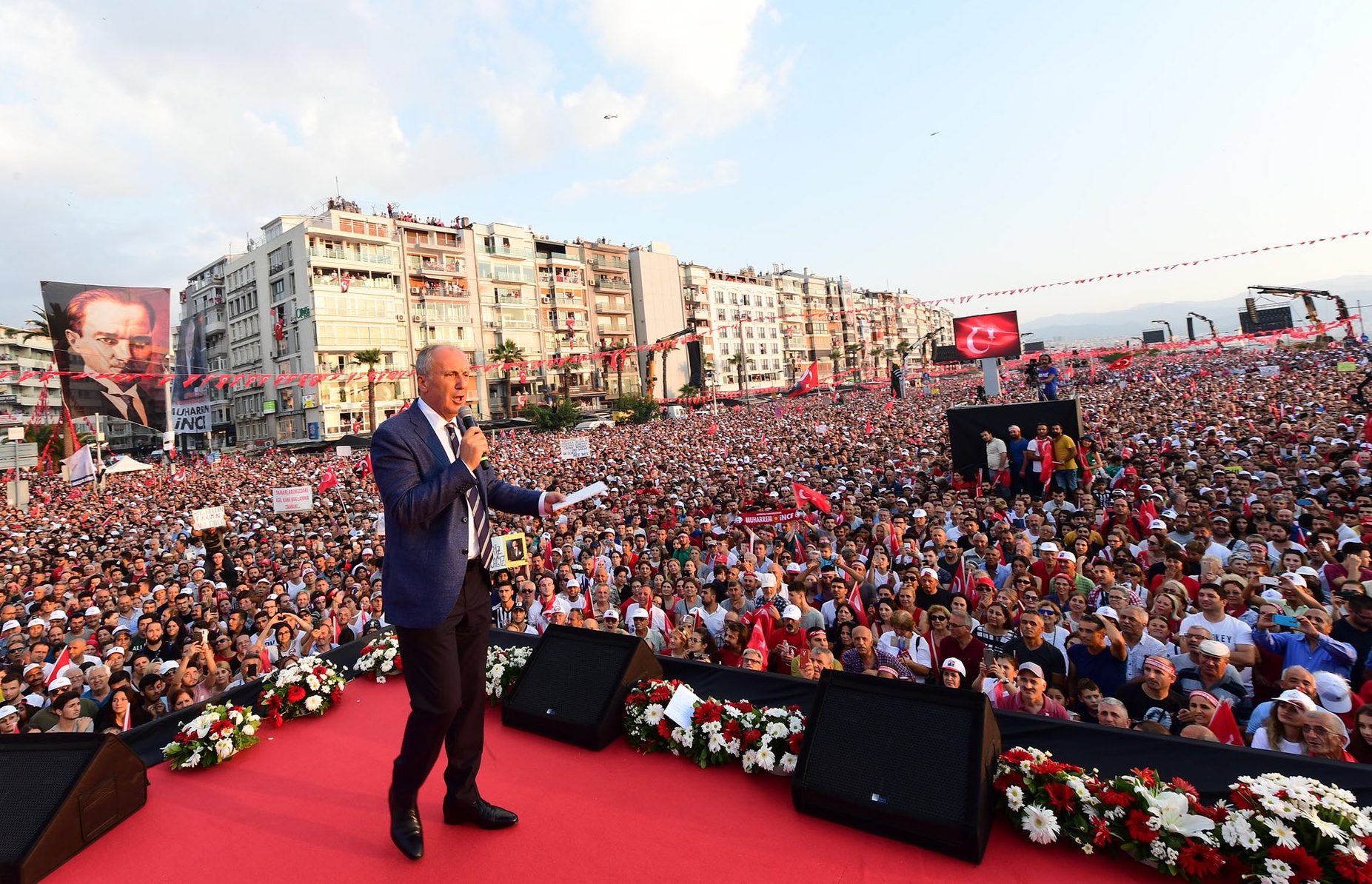 Gündoğdu'da 'İnce' fırtına