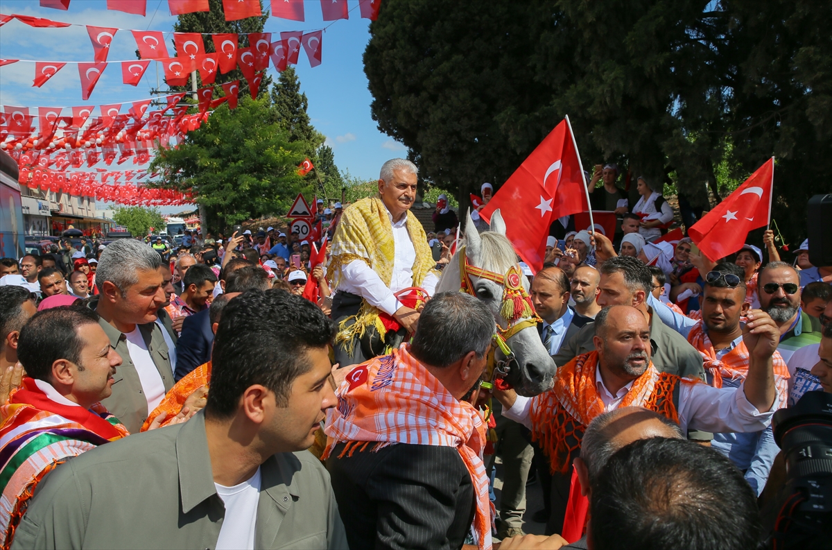 Başbakan Yıldırım Yörük Şöleni'ne katıldı