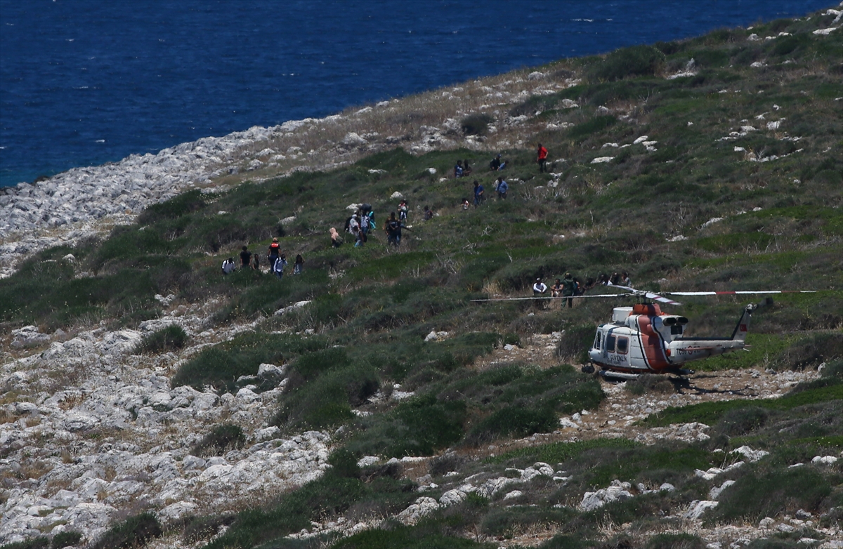 Çeşme'de nefes kesen kurtarma operasyonu