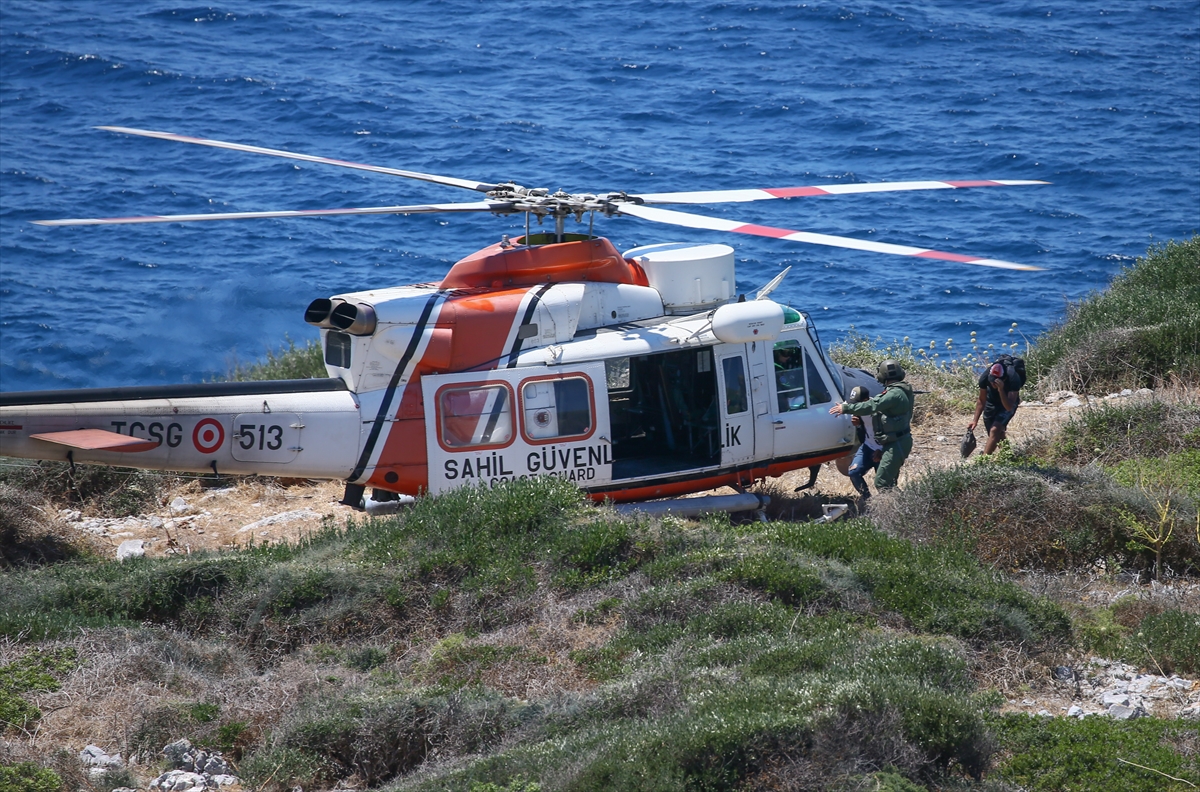 Çeşme'de nefes kesen kurtarma operasyonu