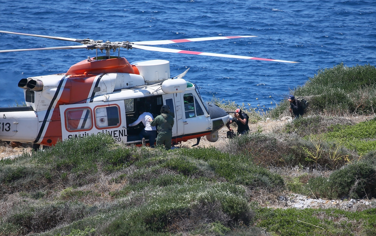 Çeşme'de nefes kesen kurtarma operasyonu
