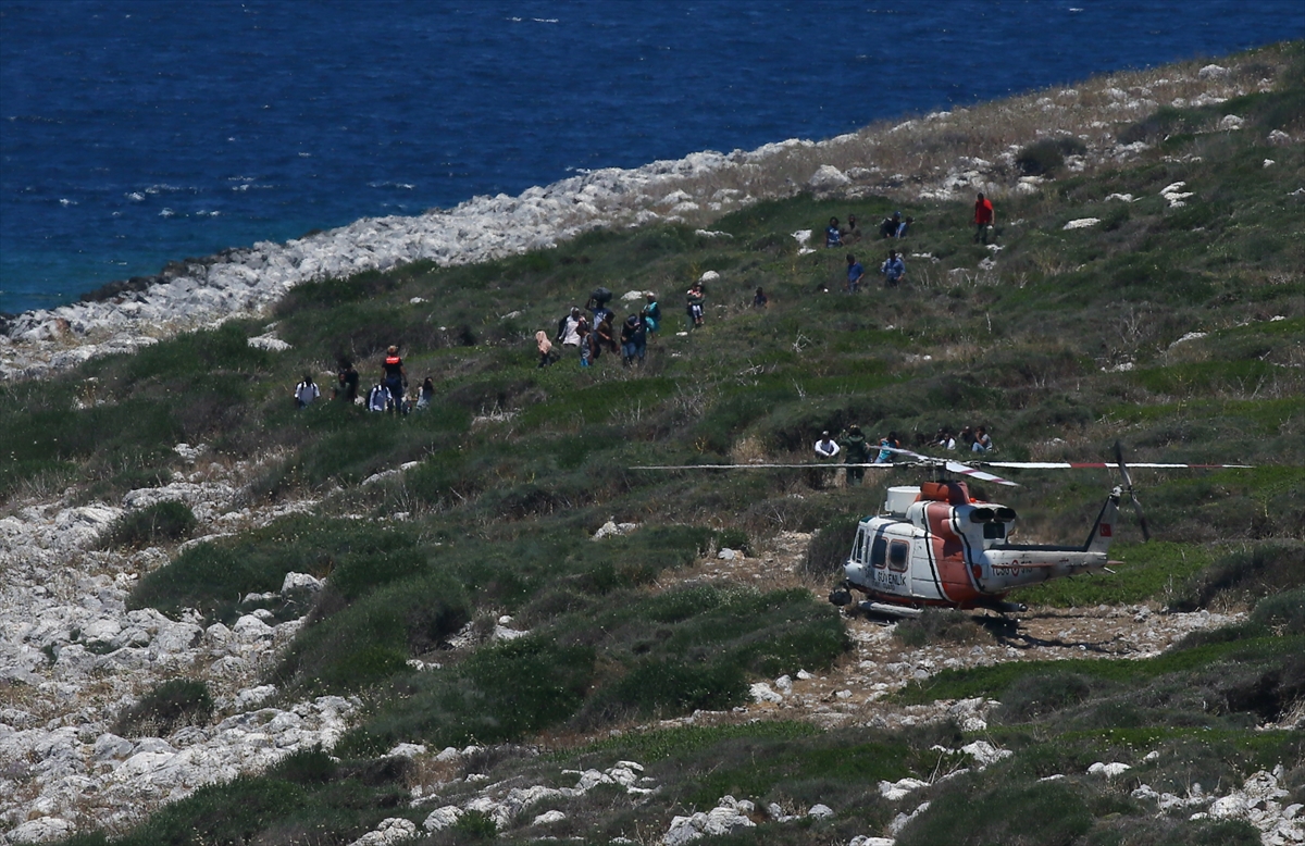 Çeşme'de nefes kesen kurtarma operasyonu