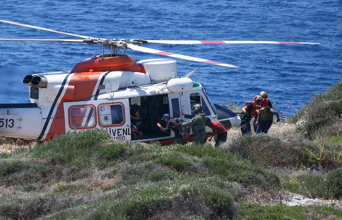 Çeşme'de nefes kesen kurtarma operasyonu