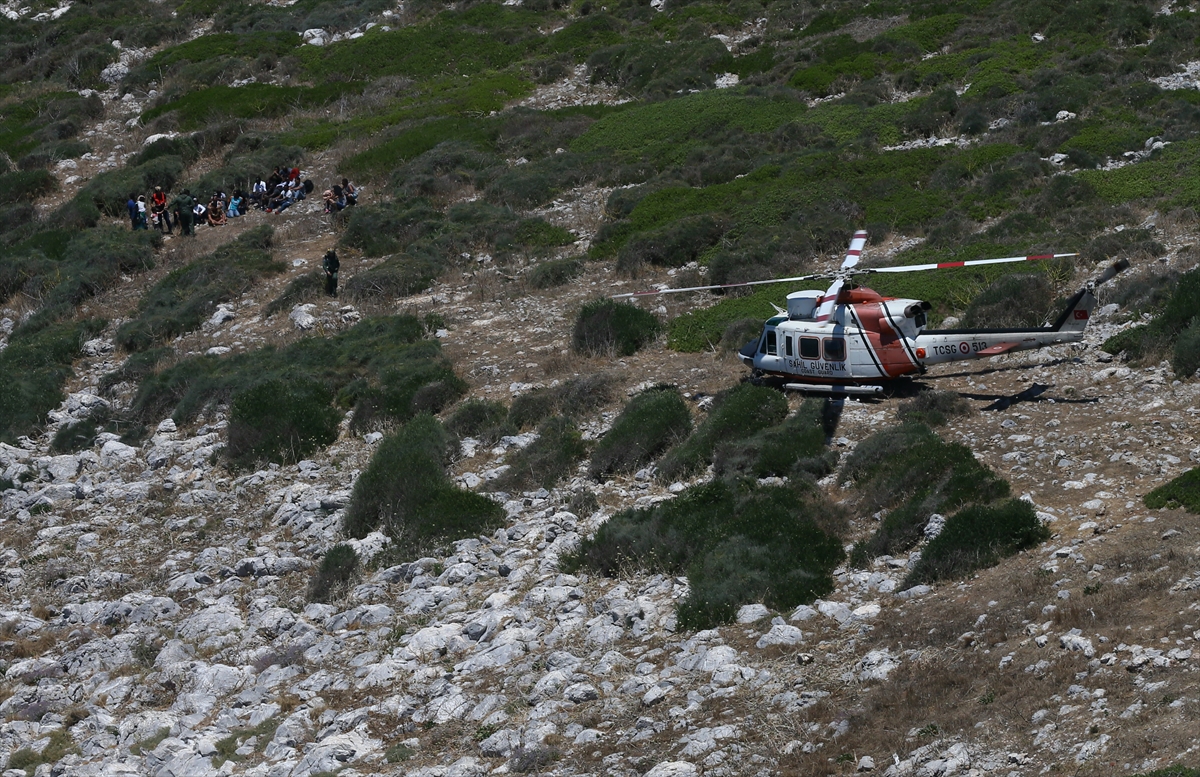 Çeşme'de nefes kesen kurtarma operasyonu