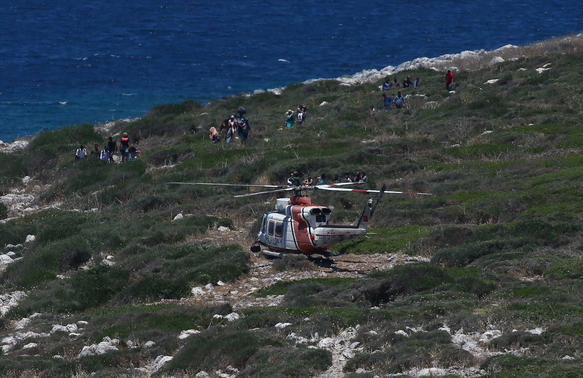 Çeşme'de nefes kesen kurtarma operasyonu