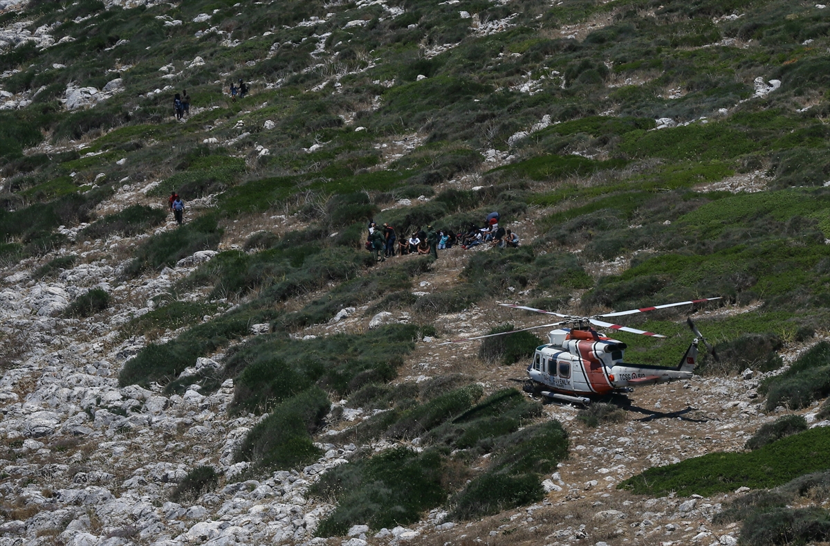 Çeşme'de nefes kesen kurtarma operasyonu