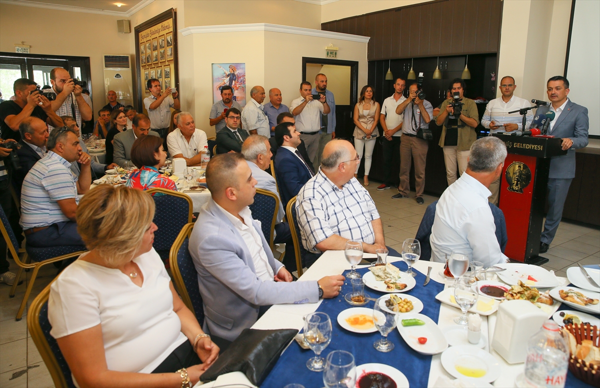Bakan Pakdemirli ödemişte