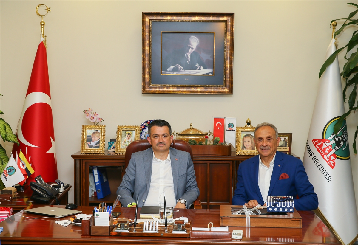Bakan Pakdemirli ödemişte