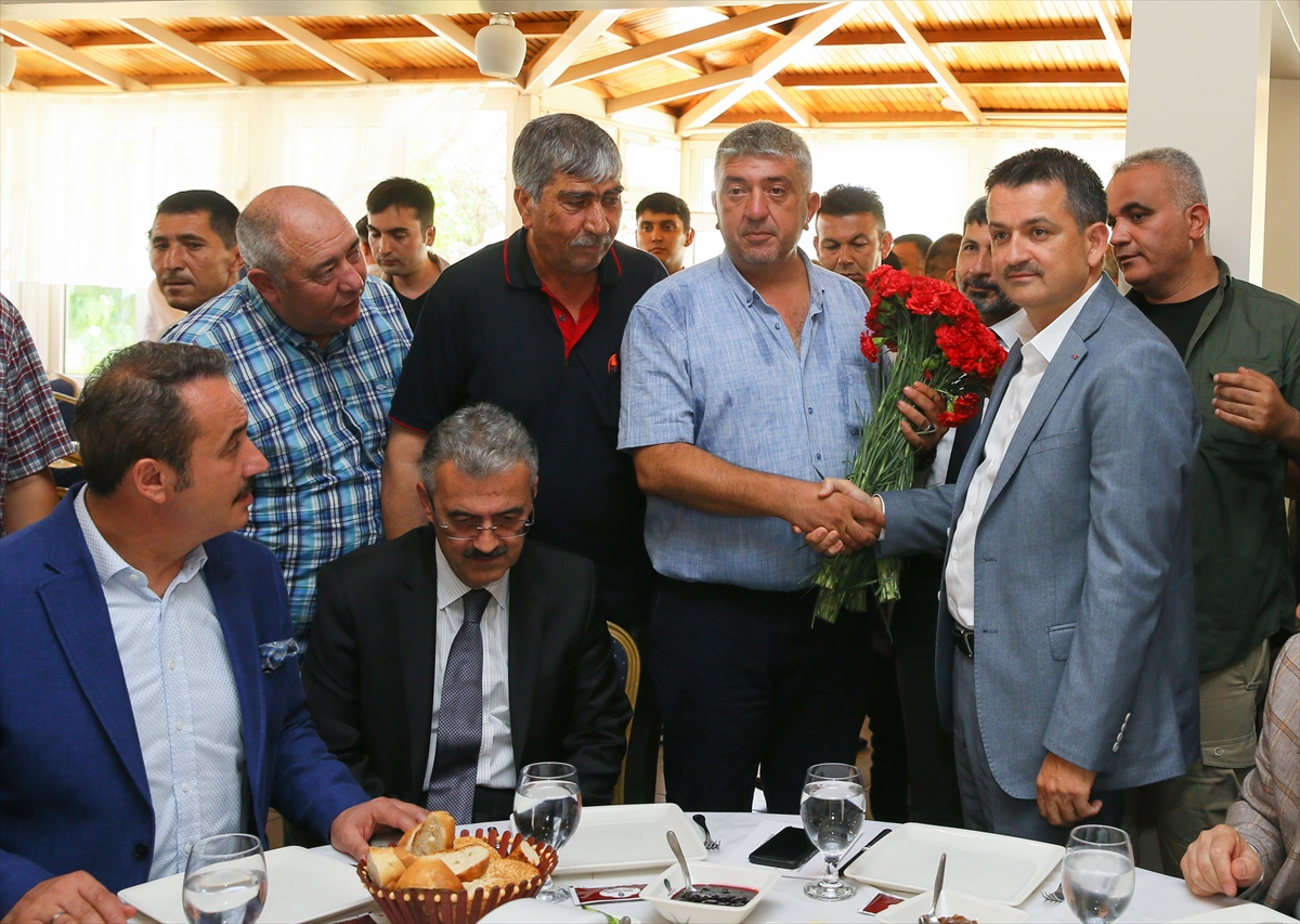Bakan Pakdemirli ödemişte