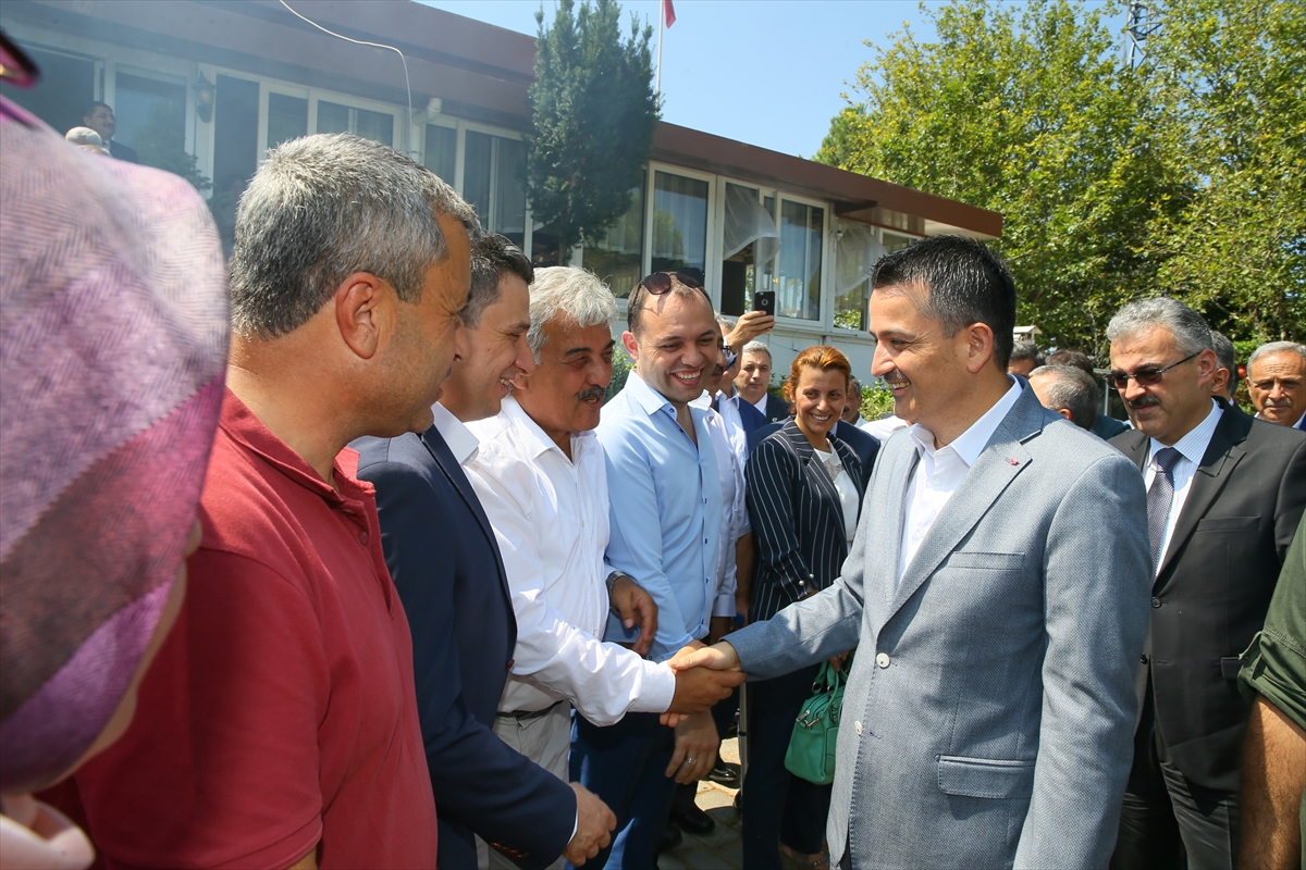 Bakan Pakdemirli ödemişte