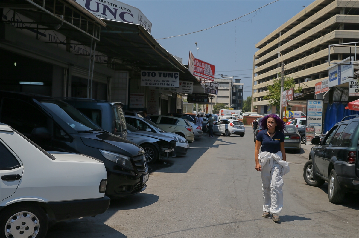 Bilkentli Gözde sanayi sitesinin 'en renkli' ustası