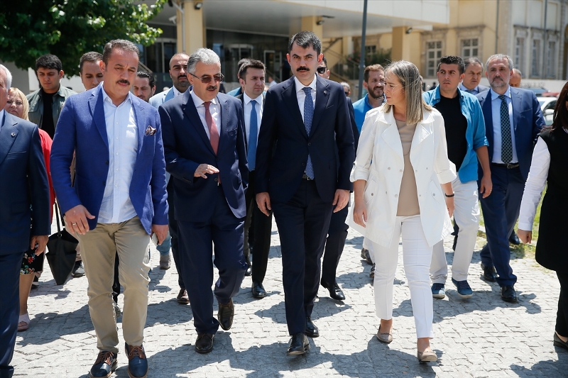 Çevre ve Şehircilik Bakanı Murat Kurum İzmir'de