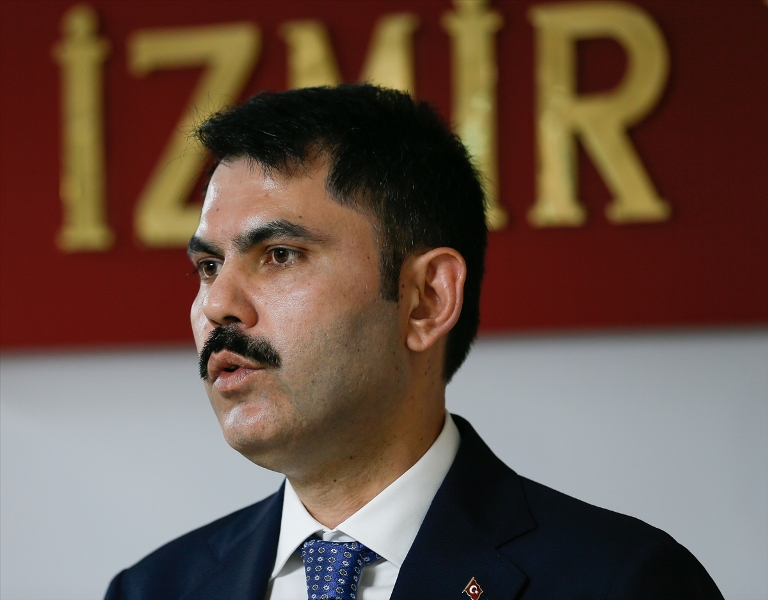Çevre ve Şehircilik Bakanı Murat Kurum İzmir'de
