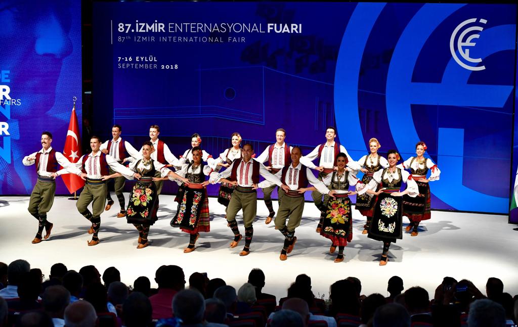 87. İEF açılış töreni