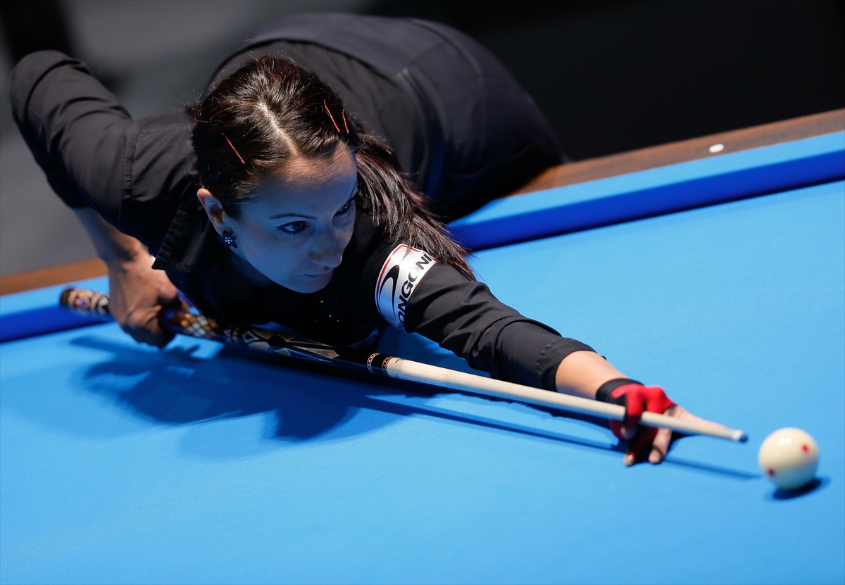 Dünya Kadınlar 3 Bant Bilardo Şampiyonası başladı